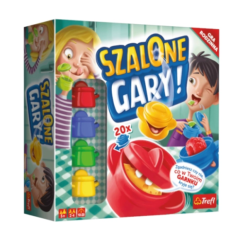 Gra Rodzinna Szalone Gary Trefl 7670